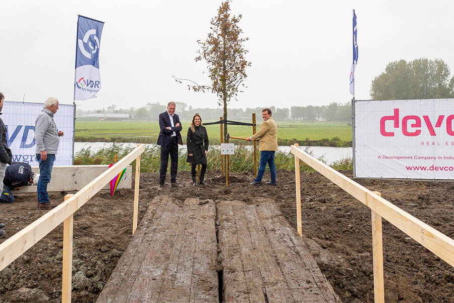 Start bouw DC Westpoort, Groningen